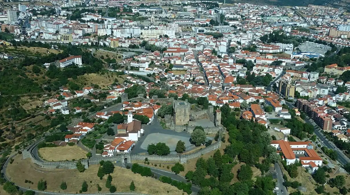 Cidade de Bragança - vista aérea