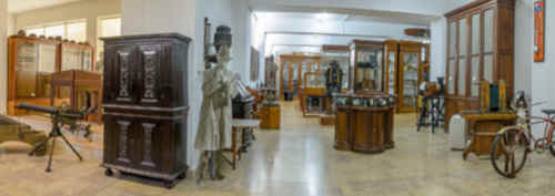 Interior do museu municipal Santos Rocha, na cidade da Figueira da Foz