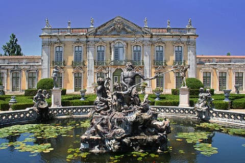 Palácio Nacional de Queluz, fontaria e fonte